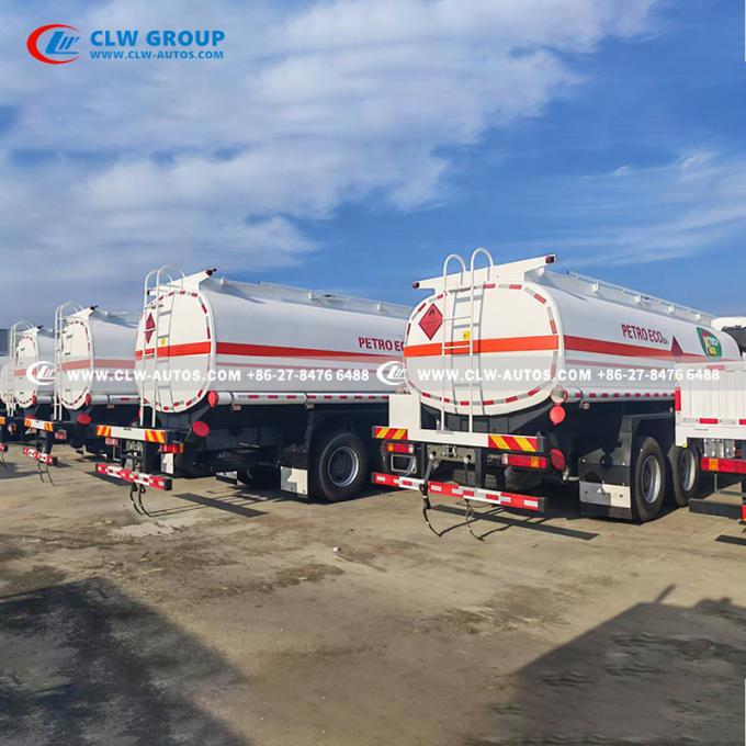 HOWO 8×4 Fuel Tank Truck side view