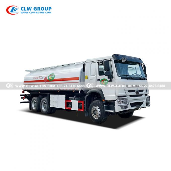 HOWO 8×4 Fuel Tank Truck dispensing system