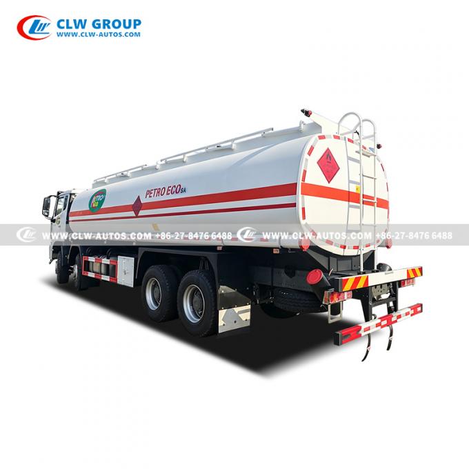 HOWO 8×4 Fuel Tank Truck hose reel