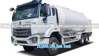 25,000L LPG Tank Truck