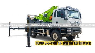 HOWO 6×6 45m All-Terrain Aerial Work Truck